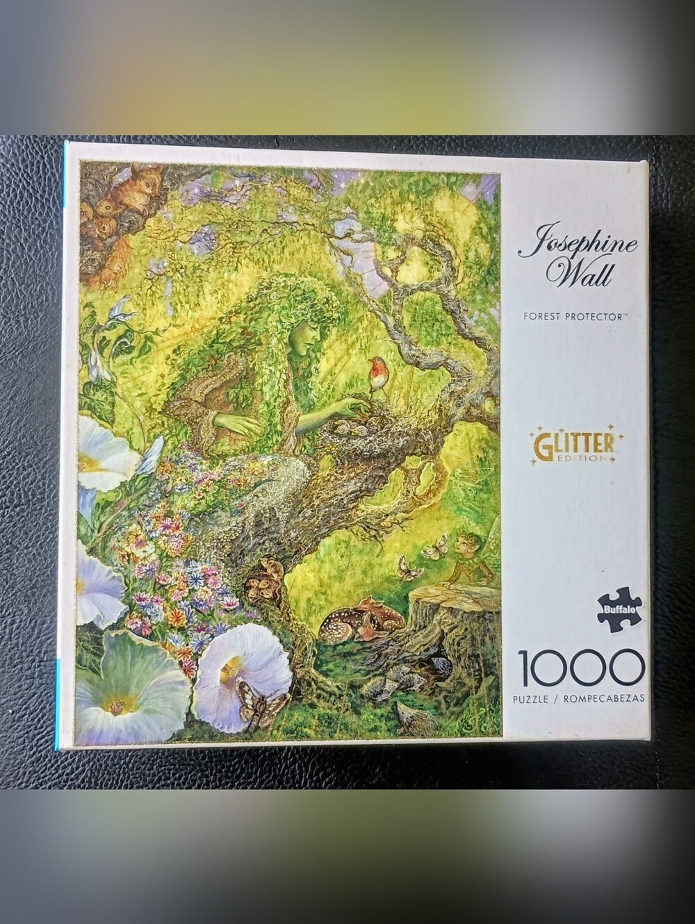 Buffalo David Bitton Multicolor Puzzle Piece Art - Blue, Red, Yellow, Green